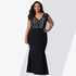 Rosegal Plus Size Women Dress Mother of The V Neck Maxi Bride Dress Summer Spring Elegant Party Dress Bodycon Dresses Vestidos