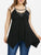 Rosgeal Plus Size Mesh Trim Handkerchief Tank Top Summer Women Top O Neck Sleeveless Long Tops Tees Big Size 5XL Ladies Clothes