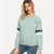 Elegant Drop Shoulder Sweatshirt