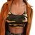 Sale and Hot Deals Summer Women Camouflage Sleeveless Tank Top Bustier Bra Vest Crop Top New Fashionable Sports Vest For 2019