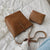 Scrub Leather Bucket Bags For Women 2019 Autumn Composite Bag Lady Crossbody Bag Female Shoulder Messenger Bags Handbags