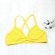 Sexy Backless Women Bra Tops 2019 Fashion Solid Wireless Bralette V Neck Seamless Lingerie Underwear Soft Comfortable Intimates