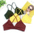 Sexy Backless Women Bra Tops 2019 Fashion Solid Wireless Bralette V Neck Seamless Lingerie Underwear Soft Comfortable Intimates
