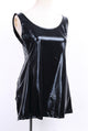 Sexy Dress PVC Faux Leather Club Dress Bandage Mini Dresses Women Black Clubwear Lace Up Wet Look Clubwear Wholesale