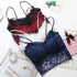Sexy Floral Lace BH Bras for Women Full Cup Embroidery Solid Colour Padded Push-up Bra Female Bralette Lingerie Woman Intimates
