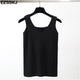 Sexy Knitted Top Summer Tank top Women big size camisole Blouse Sleeveless V Neck Slim Top Female t-shirt Vest Casual Camis