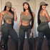 Sexy Lace Splicing Waist Hips Leggings Women Workout Clothes Push Up Fitness Female High Elastic Skinny Pants Leggings