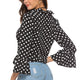 Sexy Lace-Up Ruffles Loose Tops Female Fashion Polka Dot T-Shirts Women Summer Vogue Butterfly Sleeves Button Beach Tees Ladies