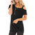 Sexy Off Shoulder Summer Tops Women Casual Solid Short Sleeve Skew Collar Tees Plus Size Ladies Fashion Simple Wild T-shirts New