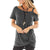 Sexy Off Shoulder Summer Tops Women Casual Solid Short Sleeve Skew Collar Tees Plus Size Ladies Fashion Simple Wild T-shirts New