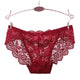 Sexy Pantie Women Lace Panties Comfortable Breathable Low-Rise Hollow Ruffled Briefs