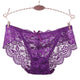 Sexy Pantie Women Lace Panties Comfortable Breathable Low-Rise Hollow Ruffled Briefs
