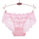 Sexy Pantie Women Lace Panties Comfortable Breathable Low-Rise Hollow Ruffled Briefs