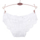 Sexy Pantie Women Lace Panties Comfortable Breathable Low-Rise Hollow Ruffled Briefs