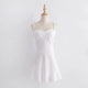 Sexy Plaid Ruffles Strap Mini Dresses Women Casual Off Shoulder A-line Summer Dress Fashion Elegant Dress For Ladies Vestidos