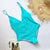 Sexy Red Swimwear Women One Piece Swimsuit String Bandage Bikini 2019 Yellow Padded Swimming Bathing Suit 9 Color Cute Badpak