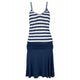 Sexy Spaghetti Strap Striped Knee-length Dresses Women Casual Patchwork Slim Summer Dress Ladies Fashion Elegant Dress Vestidos
