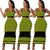 Sexy Striped Mesh Patchwork Long Dresses Women Sleeveless Slim Summer Dress Streetwear Ladies Fashion Sexy Club Tank Dress New