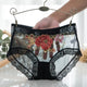 Sexy Underwear Women Eight Colors Cotton Panties Sexy Lace Lingerie Hollow Briefs flower Intimates Underpants T2