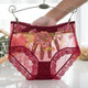 Sexy Underwear Women Eight Colors Cotton Panties Sexy Lace Lingerie Hollow Briefs flower Intimates Underpants T2