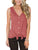 Sexy V-neck Button Vest Tops Women Casual Solid Loose Cotton Sleeveless Vest Tops Summer Ladies Fashion Soft T-shirts Plus Size