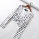 Sexy V-neck Dot Print T-shirts Women Casual Batwing Sleeve Loose Tees Streetwear Ladies Vintage Fashion Tops High Quality Spring
