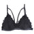 Sexy Women Floral Sheer Lace Bras Triangle Bralette Bra Bustier Crop Top Unpadded One Size