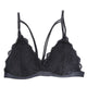 Sexy Women Floral Sheer Lace Bras Triangle Bralette Bra Bustier Crop Top Unpadded One Size