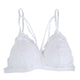Sexy Women Floral Sheer Lace Bras Triangle Bralette Bra Bustier Crop Top Unpadded One Size