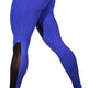 Sexy Women Leggings Gothic Insert Mesh Design Trousers Push up Pants Big Size Blue Black Capris Sportswear New Fitness Leggings