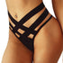 Sexy Women Underwear Bandage Hollow Female Panties Elastic Cross Straps Underwear High Waist Seamless G-string Thongs Briefs