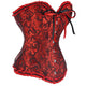 Sexy Women steampunk clothing gothic Plus Size Corsets Lace Up steel boned Overbust Bustier Waist Cincher Body shaper corselet