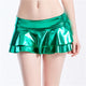 Shiny Metallic Color PU Sexy Mini Skirts Women Fashion Holographic Micro Skirts 2019 Hot Skirt Summer Beach Sexy Party Clubwear