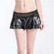 Shiny Metallic Color PU Sexy Mini Skirts Women Fashion Holographic Micro Skirts 2019 Hot Skirt Summer Beach Sexy Party Clubwear