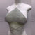 Shiny Rhinestones Triangle Tank Top Women Backless Halter Sleeveless Crop Tops 2019 Summer Top Party Club Top Rave Festival Tops