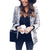 Snake Skin Print Blazer Women Leopard Suits & Blazer Autumn Winter 2018 Office Lady Work Wear Coat Casual Blazers and Jackets