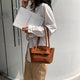 Solid Color Elegant Shoulder Bags For Women 2019 Fall PU Leather Handbags Female Travel Hand Bag Ladies Handbag