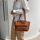 Solid Color Elegant Shoulder Bags For Women 2019 Fall PU Leather Handbags Female Travel Hand Bag Ladies Handbag