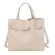 Solid Color Pu Leather Shoulder Bags For Women 2019 Fall High Capacity Handbags and Purses Belt Design Lady Travel Hand Bag