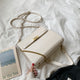 Solid Color Simple Style Shoulder Bags For Women 2019 Fall Crossbody Messenger Bag Lady Handbags Elegant Match With Coat