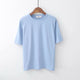 Solid Half Sleeve Loose T-shirt Women O-neck Breathable Pullovers Bottoming Tees Summer Female Casual Wild Tops Plus Size New