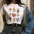 Solid Print Short Sleeve Loose Tops Women Casual O-neck Simple White Summer Tees Ladies Fashion Breathable Wild T-shirts New