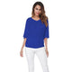 Solid V-neck Batwing Sleeve Loose Tops Women Casual Plus Size Summer Tees Multicolor Female Fashion Simple Wild T-shirts New