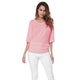 Solid V-neck Batwing Sleeve Loose Tops Women Casual Plus Size Summer Tees Multicolor Female Fashion Simple Wild T-shirts New