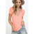 Solid V-neck Hollow Out Summer Tops Women Casual Short Sleeve Lace Up Soft Slim Tees Female Vogue Sexy Simple Wild T-shirts New