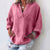 Solid V-neck Loose Shirts Women Casual Long Sleeves Pockets Pullovers Summer Ladies Simple Breathable Blouses Plus Size 5XL New