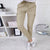 Spring Womens Pocket Cargo Work Pants Autumn Hot Sale Ladies Casual High Waist Long Pants Female Drawstring Solid Trousers S-2XL