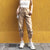 Spring vintage chain black cargo pants women high waist pants joggers baggy trousers women streetwear plus size
