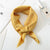 Square Scarf Hair Tie Band For Business Party Dots Print Women Elegant Small Vintage Skinny Retro Head Neck Silk Satin Scarf