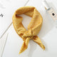 Square Scarf Hair Tie Band For Business Party Dots Print Women Elegant Small Vintage Skinny Retro Head Neck Silk Satin Scarf